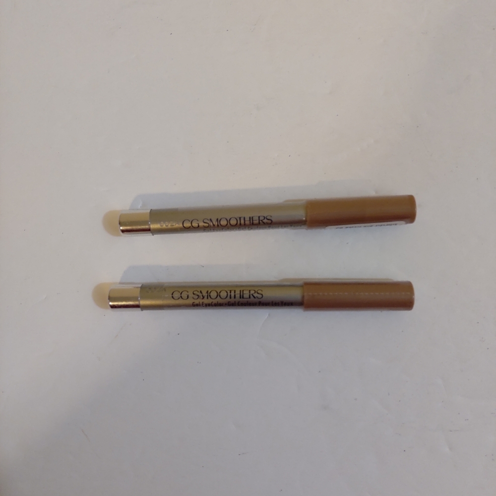 NEW Lot of 2 CoverGirl Smoothers Gel Eye Color Hazelnut